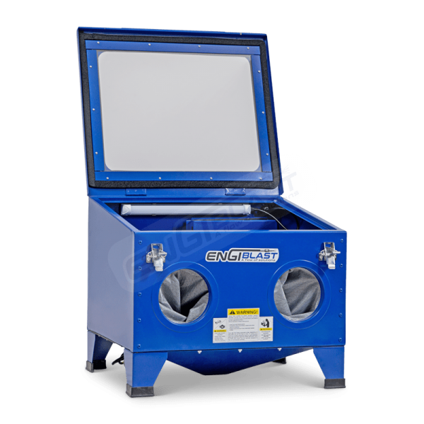מכונת ניקוי חול שולחני ENGIBLAST דגם EB 5545 ST front