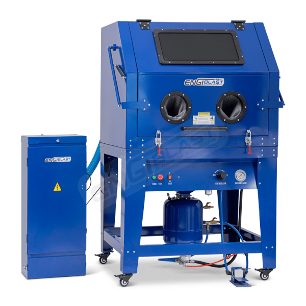 מכונת ניקוי חול (לחץ) ENGIBLAST דגם EB-12590-PR עם שואב אבק עוצמתי